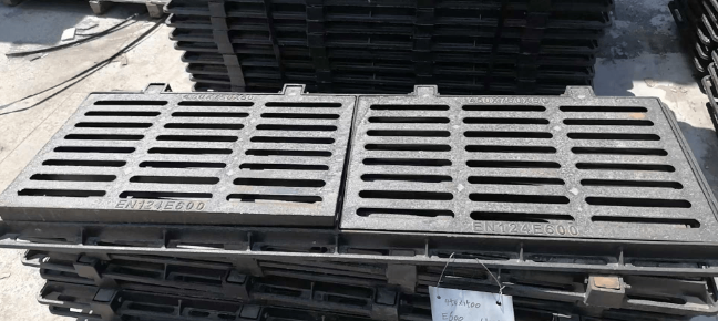 雨山球墨铸铁连体双篦展示