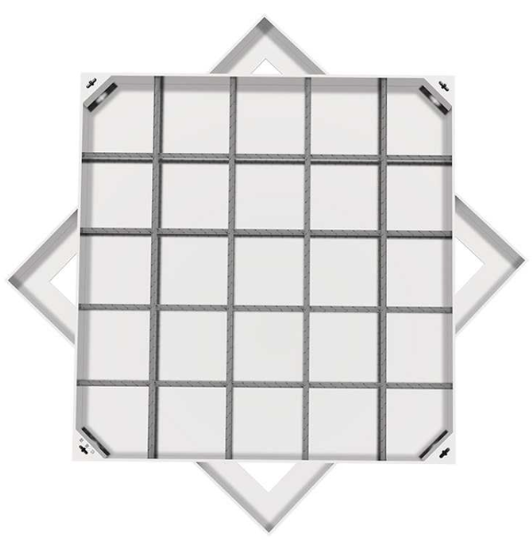 雨山不锈钢方井展示